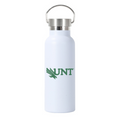 17oz Vacuum Insulated Bottle with Stainless Steel Lid - UNT Eagle