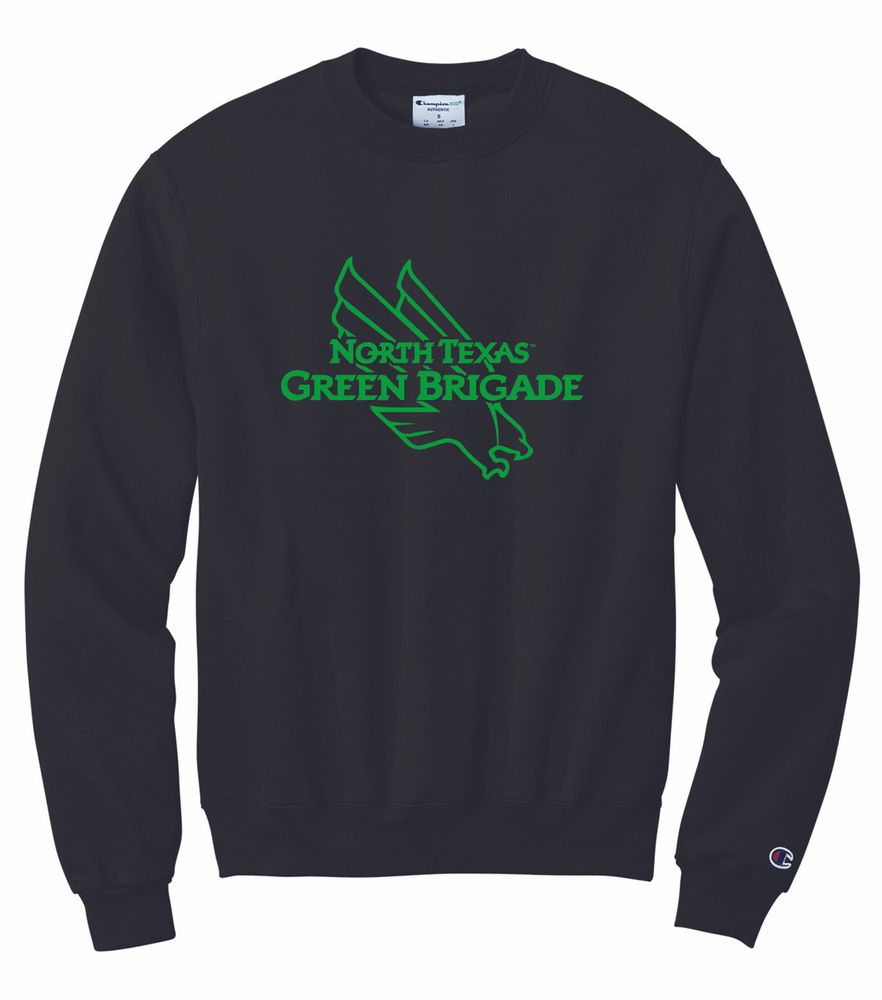 UNT Green Brigade Champion Crewneck Sweatshirt